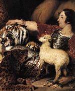 Sir Edwin Landseer Isaac van Amburgh and his Animals oil painting on canvas